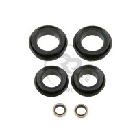 Kit Freno A Fascia Con 4 Pinze Per Go Kart, Mini Bici E ATV – Ricambio Completo